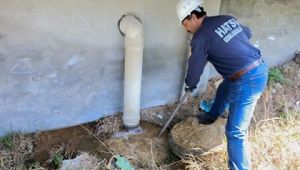 HARBİYE MAHALLESİ'NDE OLUŞAN TIKANIKLIK GİDERİLDİ