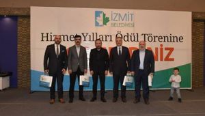 İZMİT BELEDİYESİ'NDEN PERSONELLERİNE KIDEM ÖDÜLÜ