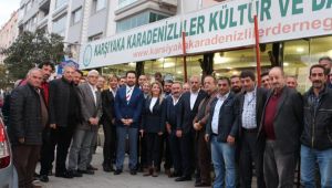 Karşıyaka Cumhur İttifakı'ndan Karadeniz Derneği'ne Ziyaret 