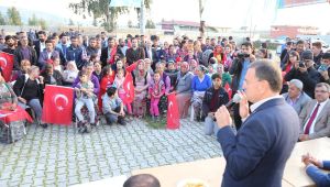 KIRIKHAN'DA BAŞKAN SAVAŞ'A SEVGİ SELİ 