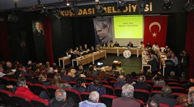 KUŞADASI BELEDİYE MECLİSİ MART AYI TOPLANTISI YAPILDI 