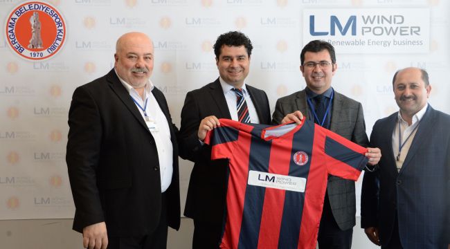 LM WİND POWER, BERGAMA BELEDİYESPOR KULÜBÜNE SPONSOR OLDU