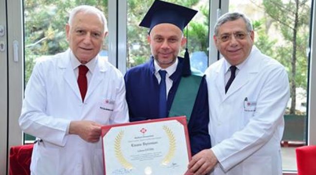 Lokman Ertürk'ün mezuniyet heyecanı