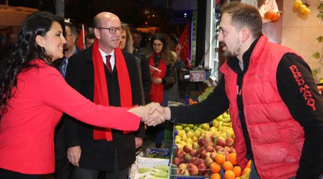 MİLLET İTTİFAKI'NDAN "ESİN BAŞKAN" YÜRÜYÜŞÜ