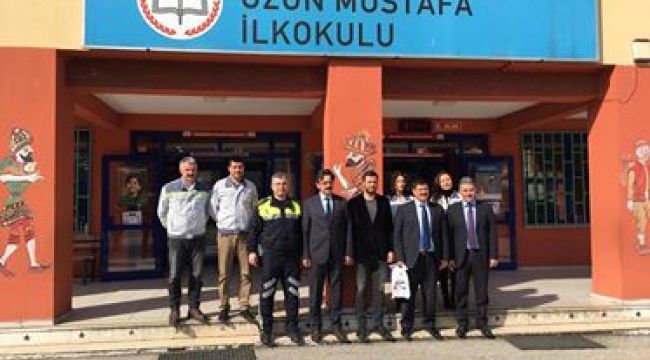 ÖĞRENCİLERE EMNİYET KEMERİNİN ÖNEMİ ANLATILDI