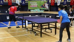 Okullar arası masa tenisi şampiyonası sona erdi