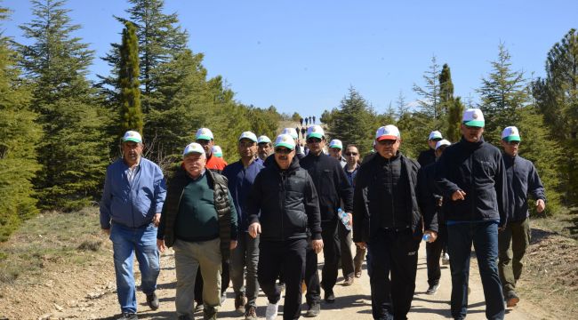 Orman Haftasında Doğa Yüyüşü Düzenlendi