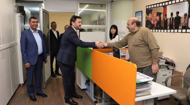  SAADET PARTİSİ KARTAL BELEDİYE BAŞKAN ADAYI FEHİM HAVA'DAN BAŞKAN ALTINOK ÖZ'E ZİYARET