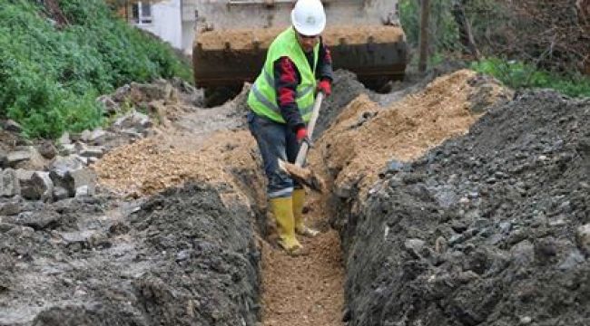 SAMANDAĞ TEKEBAŞI MAHALLESİNE 600 METRE YENİ İÇME SUYU HATTI