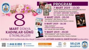 Selçuk Belediyesi'nden 8 Mart'a özel etkinlikler 