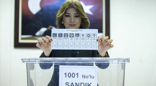 Yerel seçimin oy pusulaları hazır