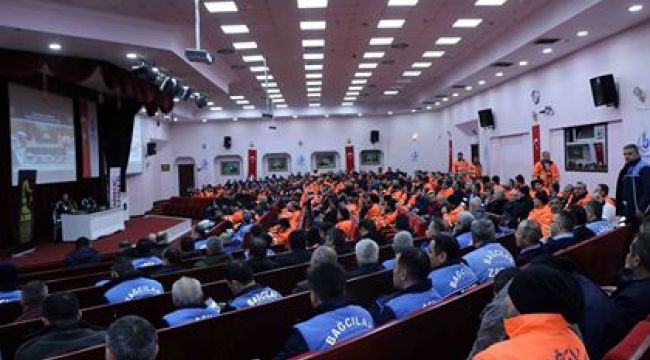 "Zabıta ve temizlik görevlerine narkotik eğitimi"