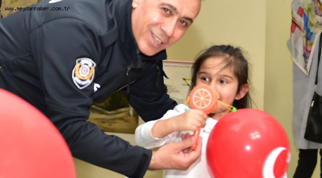 10 Nisan Polis Bayramında Vatandaşa Özel İlgi