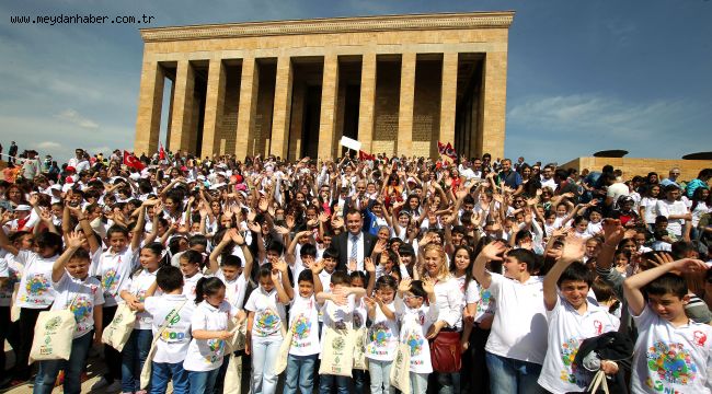 23 NİSAN'DA ÇOCUKLARIN KALBİ ANITPARK'TA ATACAK