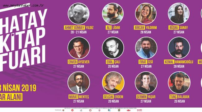 3. HATAY KİTAP FUARI BAŞLIYOR