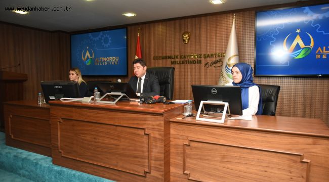 ALTINORDU BELEDİYESİ 2018 YILI İDARE FAALİYET RAPORU KABUL EDİLDİ