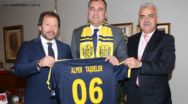ANKARAGÜCÜ'NDEN TAŞDELEN'E KUTLAMA