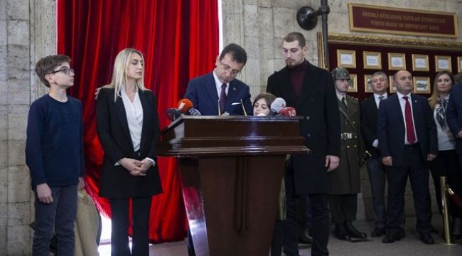 Askeri kaynaklardan İmamoğlu'nun Anıtkabir ziyaretiyle ilgili açıklama