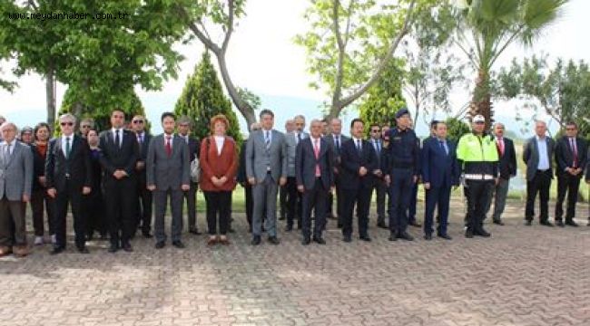 ATÇA ÇOMAKLI ŞEHİTLİĞİNDE ANMA PROGRAMI GERÇEKLEŞTİRİLDİ