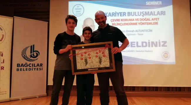 Bağcılarlı çocuklar deprem konusunda bilgilendirildi