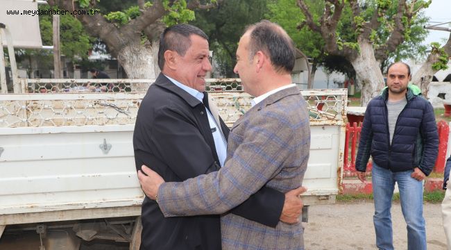 Başkan Akın İzzettin Mahallesi'nde 