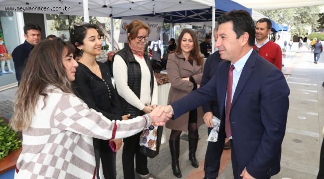 Başkan Aras Slow Cheese'i ziyaret etti 