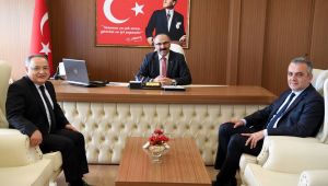 Başkan Esen, Kaymakam Köten'i ziyaret etti