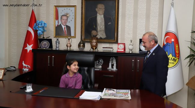 Başkan Esen Koltuğunu Çocuklara Devretti