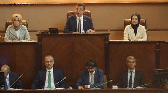 BAŞKAN GÖKHAN YÜKSEL, EKREM İMAMOĞLU BAŞKANLIĞINDAKİ İLK İBB MECLİS TOPLANTISI'NA KATILDI  