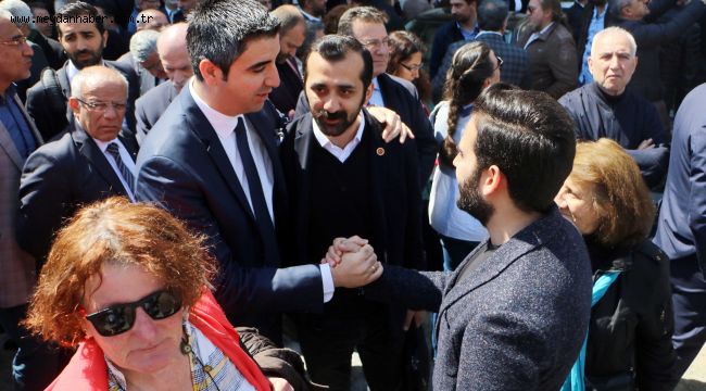 BAŞKAN GÖKHAN YÜKSEL,GENEL BAŞKAN KEMAL KILIÇDAROĞLU'NA DESTEK İÇİN DÜZENLENEN PROTESTOYA KATILDI