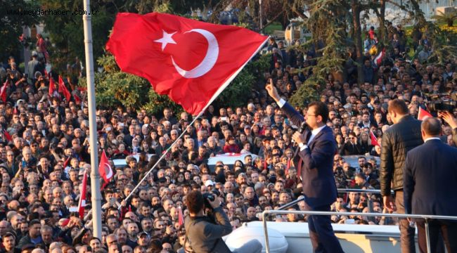 BAŞKAN GÖKHAN YÜKSEL, İBB BAŞKANI EKREM İMAMOĞLU'NUN MAZBATA SEVİNCİNİ PAYLAŞTI  