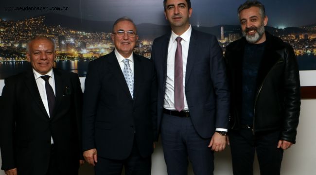 BAŞKAN GÖKHAN YÜKSEL MAKAMINDA İYİ PARTİ İL VE İLÇE BAŞKANLARINI AĞIRLADI  