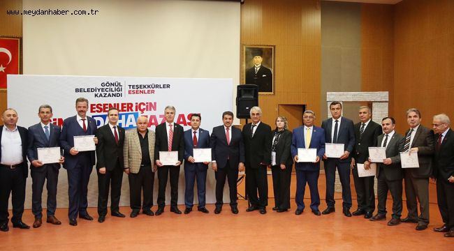 BAŞKAN GÖKSU MAZBATASINI ALDI