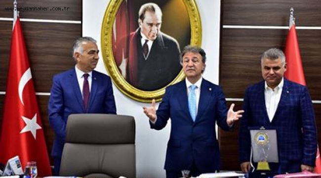 Başkan İduğ 12 yıl başkanlığını yaptığı EGOD ailesiyle buluştu  