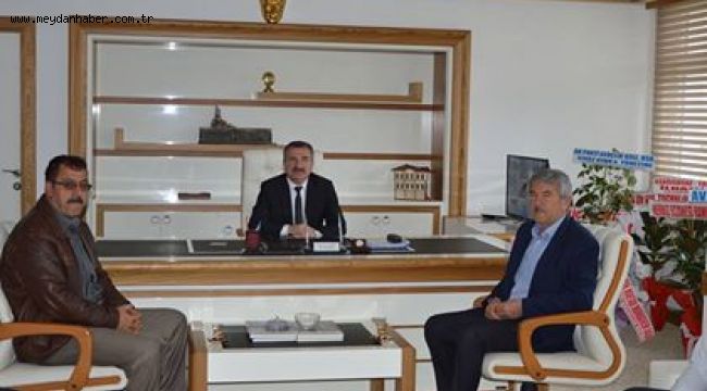 Başkan Özdemir'e Ziyaretler