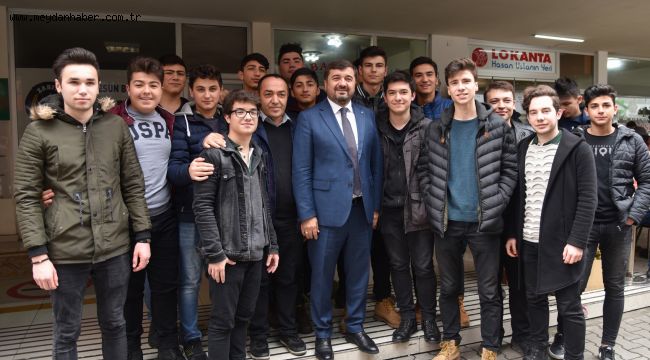 BAŞKAN ŞENLİKOĞLU'NDAN TEŞEKKÜR ZİYARETİ