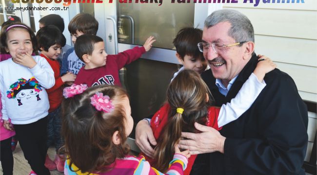 Başkan Vergili'den 23 Nisan Ulusal Egemenlik ve Çocuk Bayramı Kutlama Mesajı