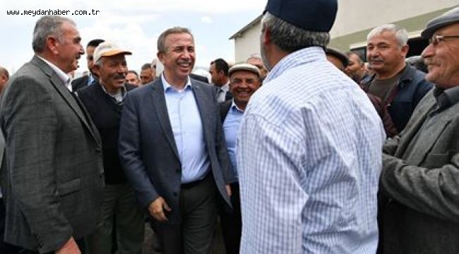 BAŞKAN YAVAŞ ŞÜKÜR VE YAĞMUR DUASINA KATILDI…