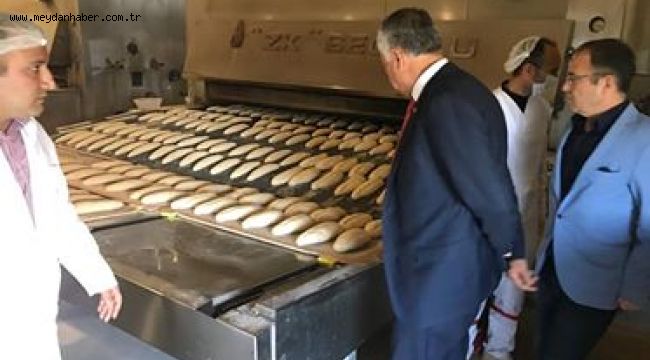 Başkan Zeydan Karalar, Halk Ekmek Fabrikalarında incelemelerde bulundu