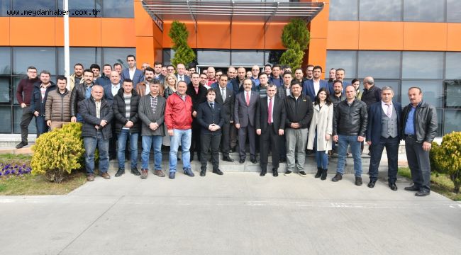 Başkan Zihni Şahin'den tüm personele veda