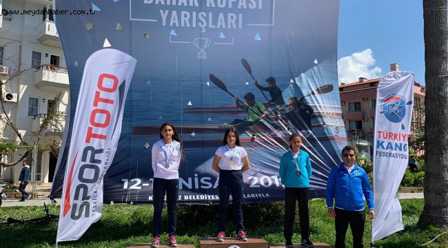 Bir şampiyonluk da kanoculardan