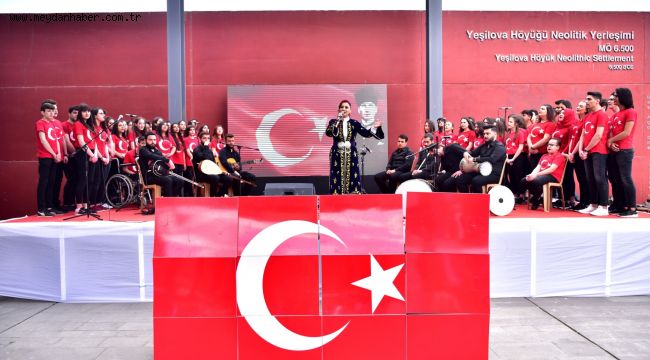 Bornova'da Turizm haftası Yeşilova Höyüğü'nde kutlandı