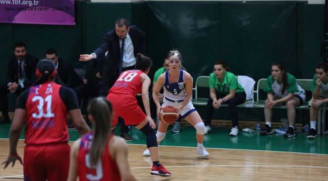 Bursa Büyükşehir Belediyespor Kulübü, TKBL 30. hafta karşılaşmasında İstanbulgücü'nü 77-56 mağlup etti.