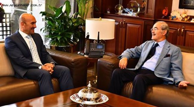 Büyükşehir​​​​​​​'den Başkan Tunç Soyer'e tebrik ziyareti