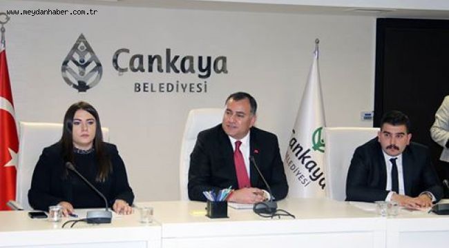 ÇANKAYA BELEDİYE MECLİSİ YENİ DÖNEME BAŞLADI