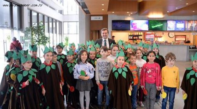 ÇEVRECİ ÇOCUKLARDAN ETKİNLİK 