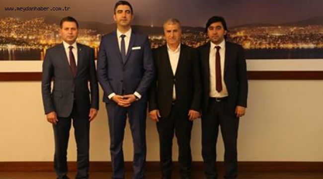 CHP İL BAŞKANLARINDAN, BAŞKAN GÖKHAN YÜKSEL'E TEBRİK ZİYARETİ