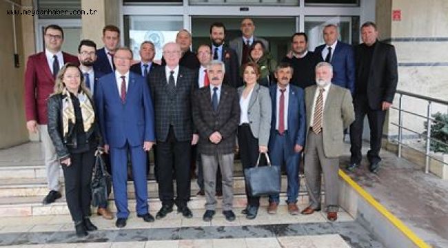 CHP İl Yönetiminden Başkan Kurt'a ziyaret