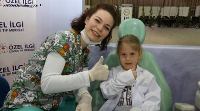 Çocukların dişleri sapa sağlam