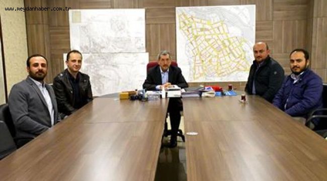 Demir Çelik Mühendisleri Derneğinden Başkan Vergili'ye Hayırlı Olsun Ziyareti